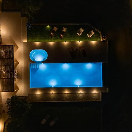 וילה Ergini Country With Bio Infinity Pool &