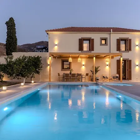 וילה Ergini Country With Bio Infinity Pool &